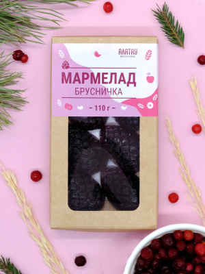 Мармелад "Брусничка", 110г