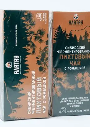 Чай пихтовый с ромашкой Чай пихтовый с ромашкой