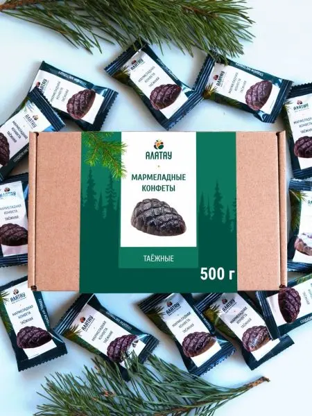 Мармелад сосновый "Таежный", 500 г