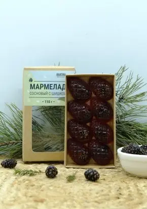 Мармелад с сосновой шишкой, 110 г