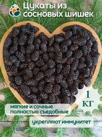 Цукаты из сосновых шишек 1 кг