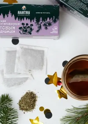 Чай пихтовый с душицей Чай пихтовый с душицей