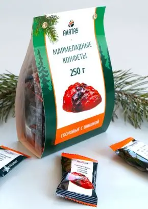 Мармелад с сосновой шишкой, 250 гр