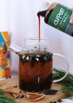Сироп сосновый со вкусом Глинтвейн 200 мл
