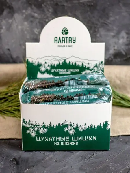 Цукаты сосновые (20*25 гр)