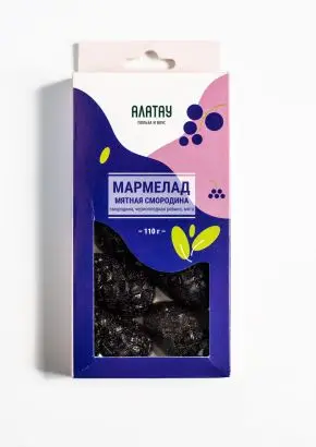 Мармелад ягодный Мятная смородина, 110 г