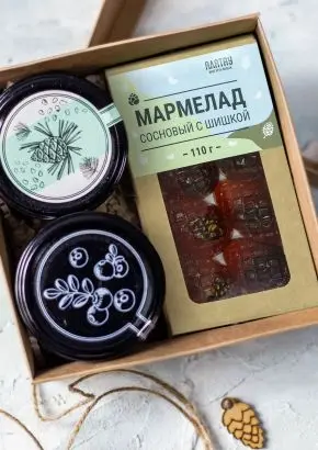 Подарочный набор «С брусникой»