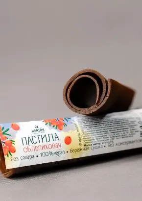 Пастила облепиховая (без сахара) 45 г