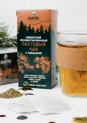 Чай пихтовый с ромашкой Чай пихтовый с ромашкой