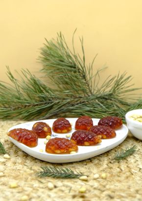 Мармелад сосновый с кедровыми орешками, 110 г
