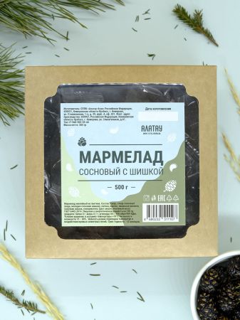 Мармелад с сосновой шишкой, 500 гр