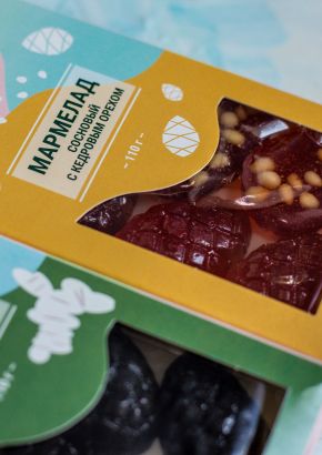 Мармелад Сосновый с кедровым орехом, 110 г