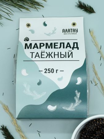 Мармелад сосновый Таежный, 250 гр