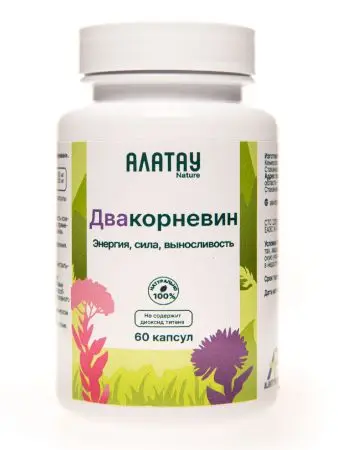Комплекс "Двакорневин", 60 капсул Комплекс "Двакорневин", 60 капсул
