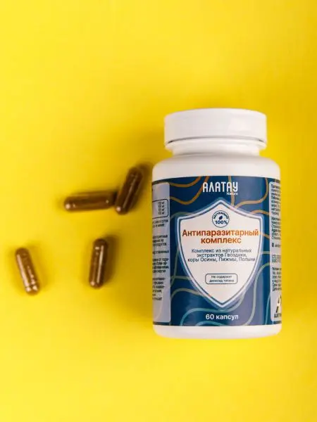Комплекс "Антипаразитарный", 400 мг, 60 капсул Комплекс "Антипаразитарный", 400 мг, 60 капсул