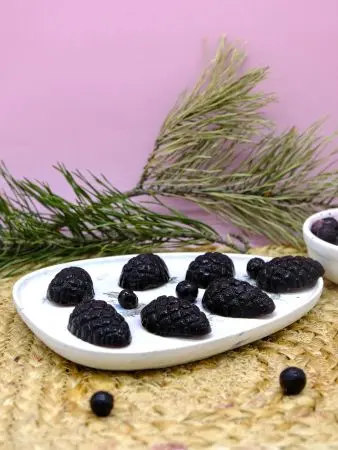 Мармелад ягодный Мятная смородина в крафтовой коробке, 110г Мармелад ягодный Мятная смородина в крафтовой коробке, 110г