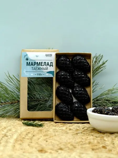 Мармелад сосновый Таежный, 110 гр Мармелад сосновый Таежный, 110 гр