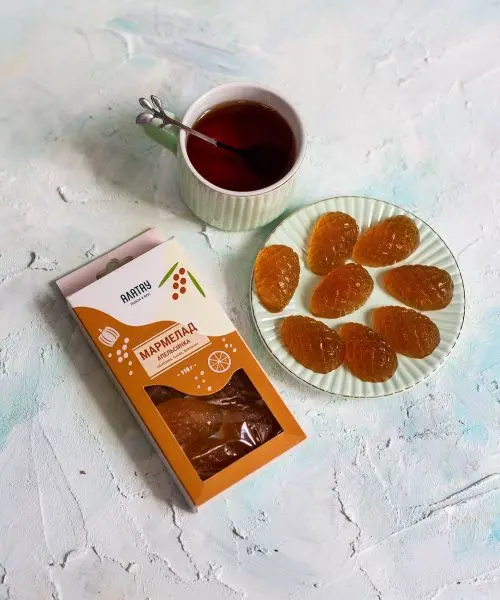 Мармелад фруктовый Апельсиновый, 110 гр Мармелад фруктовый Апельсиновый, 110 гр