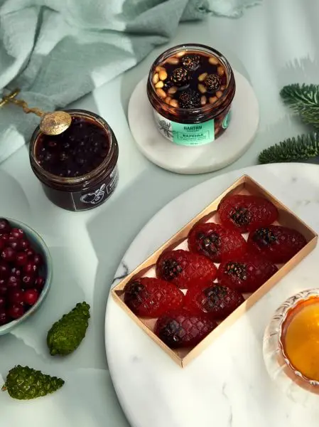 Подарочный набор «С брусникой» Подарочный набор «С брусникой»