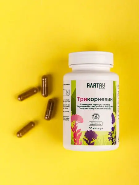 Комплекс "Трикорневин", 60 капсул Комплекс "Трикорневин", 60 капсул